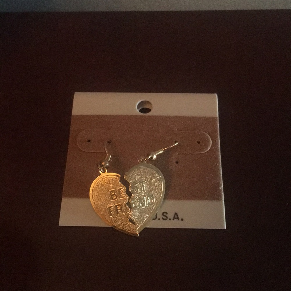 3 pairs of “Best Friend” Earrings